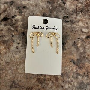 Fashion Jewelry Minimalist Bow Earrings